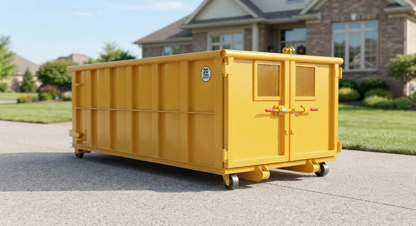 Porta potty in winter